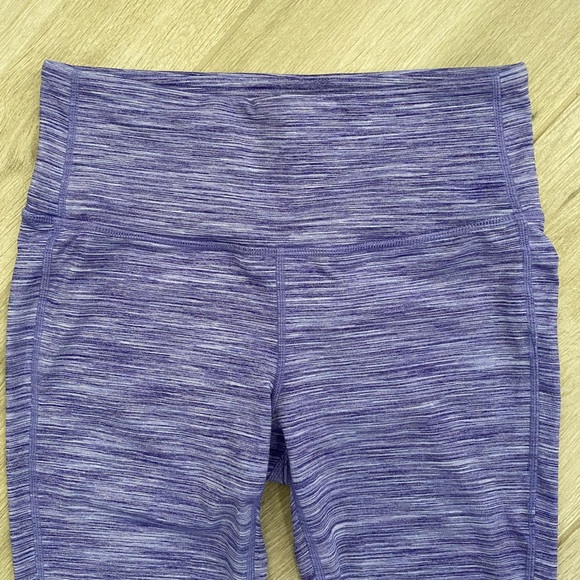 Athlete Blue/Purpleish/White Heathered Leggings Size Small Like New! - Picture 4 of 13
